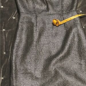 Banana Republic Strapless Black Dress